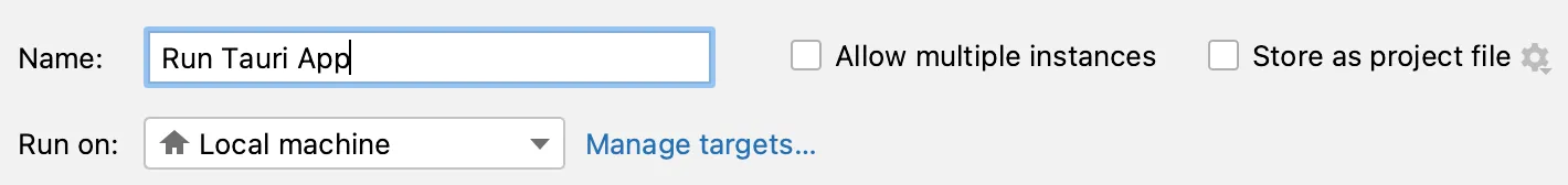 Rename Configuration